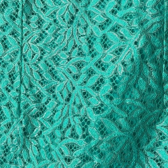 NWT Lilly Pulitzer Seafoam Green Jungle Lace Erica Dress - Picture 4 of 6